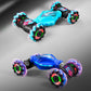 2.4GHz RC Stunt Car Toy With Light Music Xmas Gift Drift Twist Car Toy