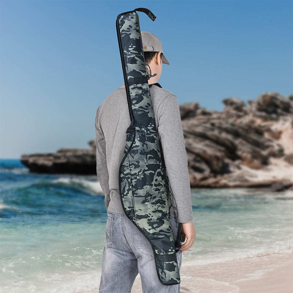Camouflage Single Shoulder Fishing Rod Bag