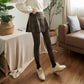 Thick Translucent Tights Stockings Warm Fleece Lined High Waist Leggings for Winter