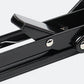 2Pcs 90 Degree Foldable Metal Shelf Brackets-Black