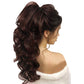 Natural Thick Clip-In Style Long Curly Ponytail Hair Extensions