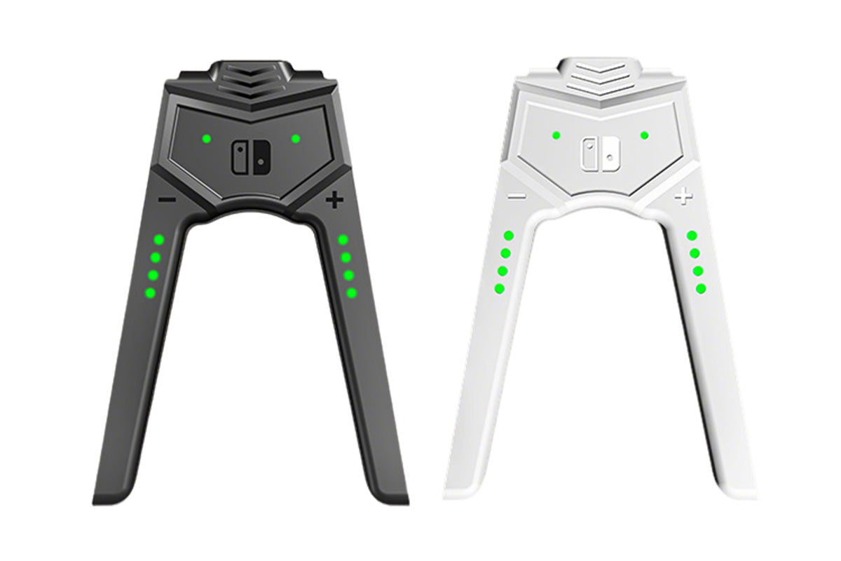 2Pcs USB-C Charging Grip with LED Indicator for Nintendo Switch Oled JoyCon