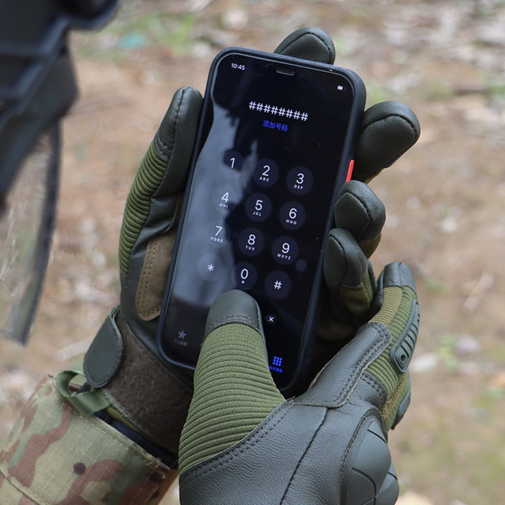 Motorcycle Gloves Touch Screen Hard Knuckle Tactical Gloves