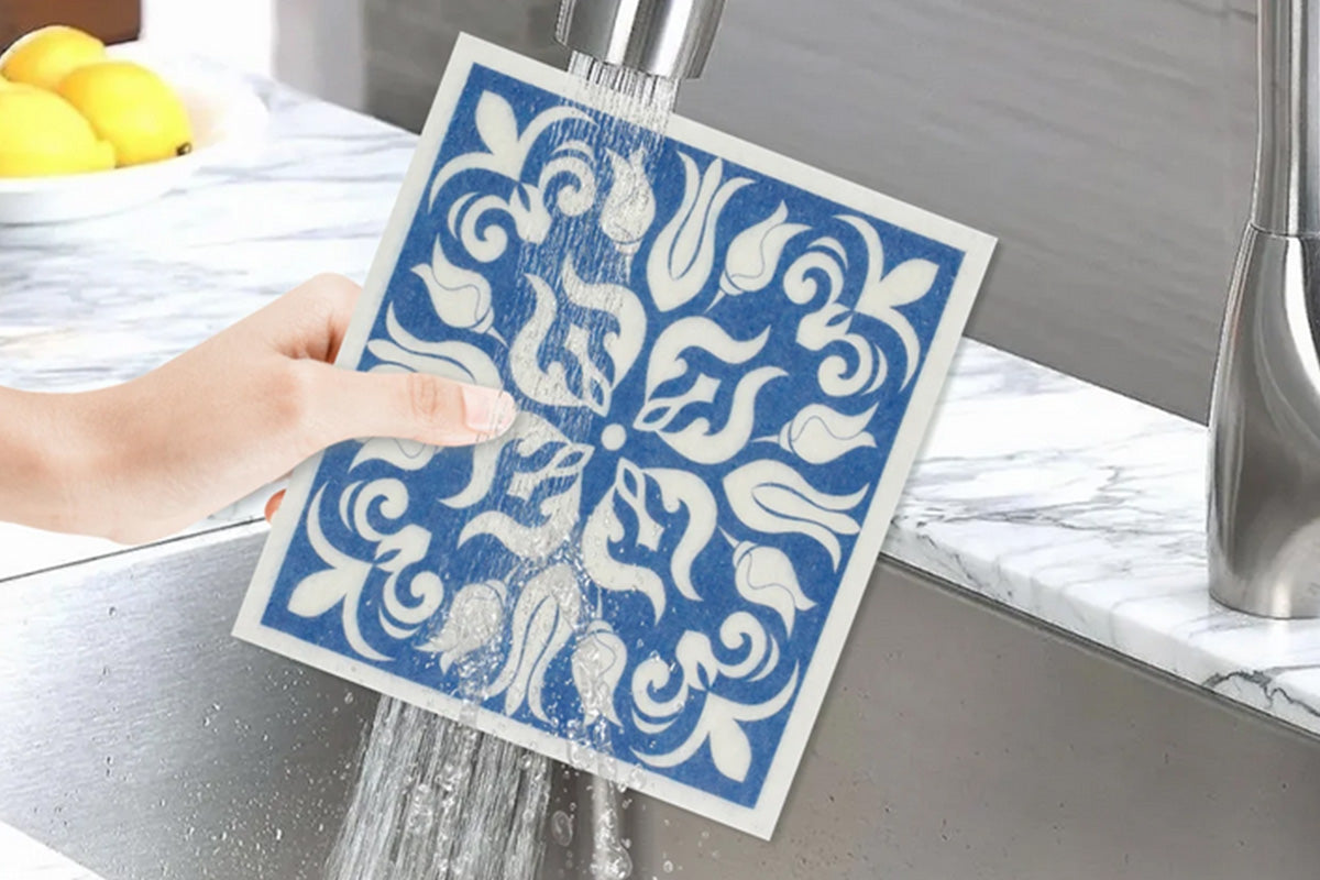 6Pcs Dishcloths for Kitchen Super Absorbent Reusable Paper Towels