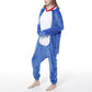 Animal Polyester Zipper Hooded Jumpsuit Onesie Adult Cosplay Unisex Pajamas Costume-Style 2