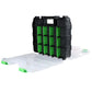 34 Grid Double Sided Tool Organizer Box for Screws Nuts and Small Parts