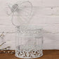 Iron Wire Birdcage Shape Succulent Plant Pot Hanging Frame