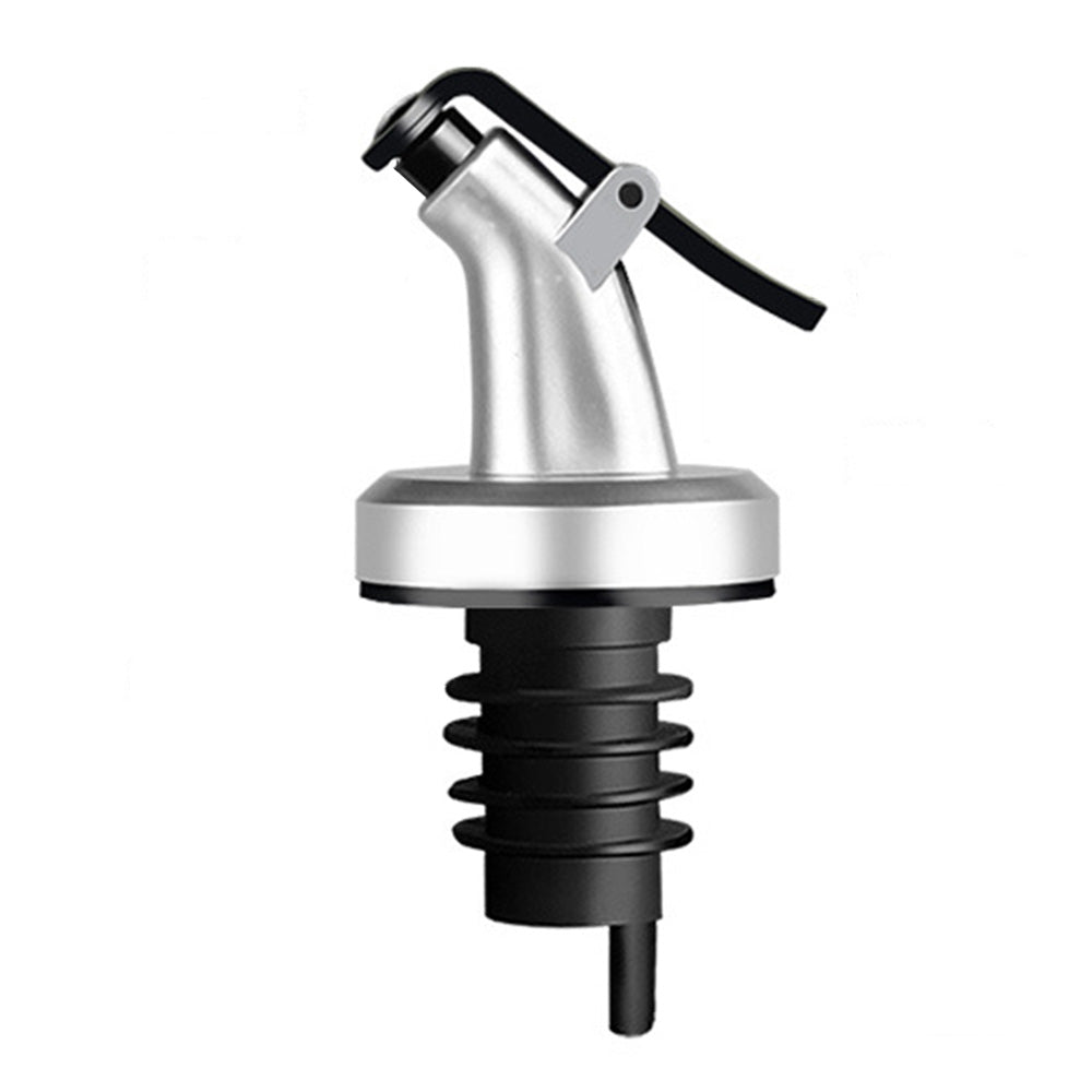 Glass Oil Dispenser with Capacity Markings 300 or 500ml Push-Button Bottle