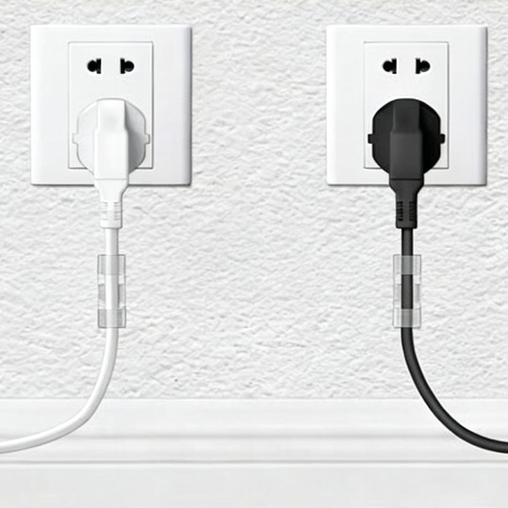 5mm Self Adhesive Cable Clips and Cord Holders for Wire Management