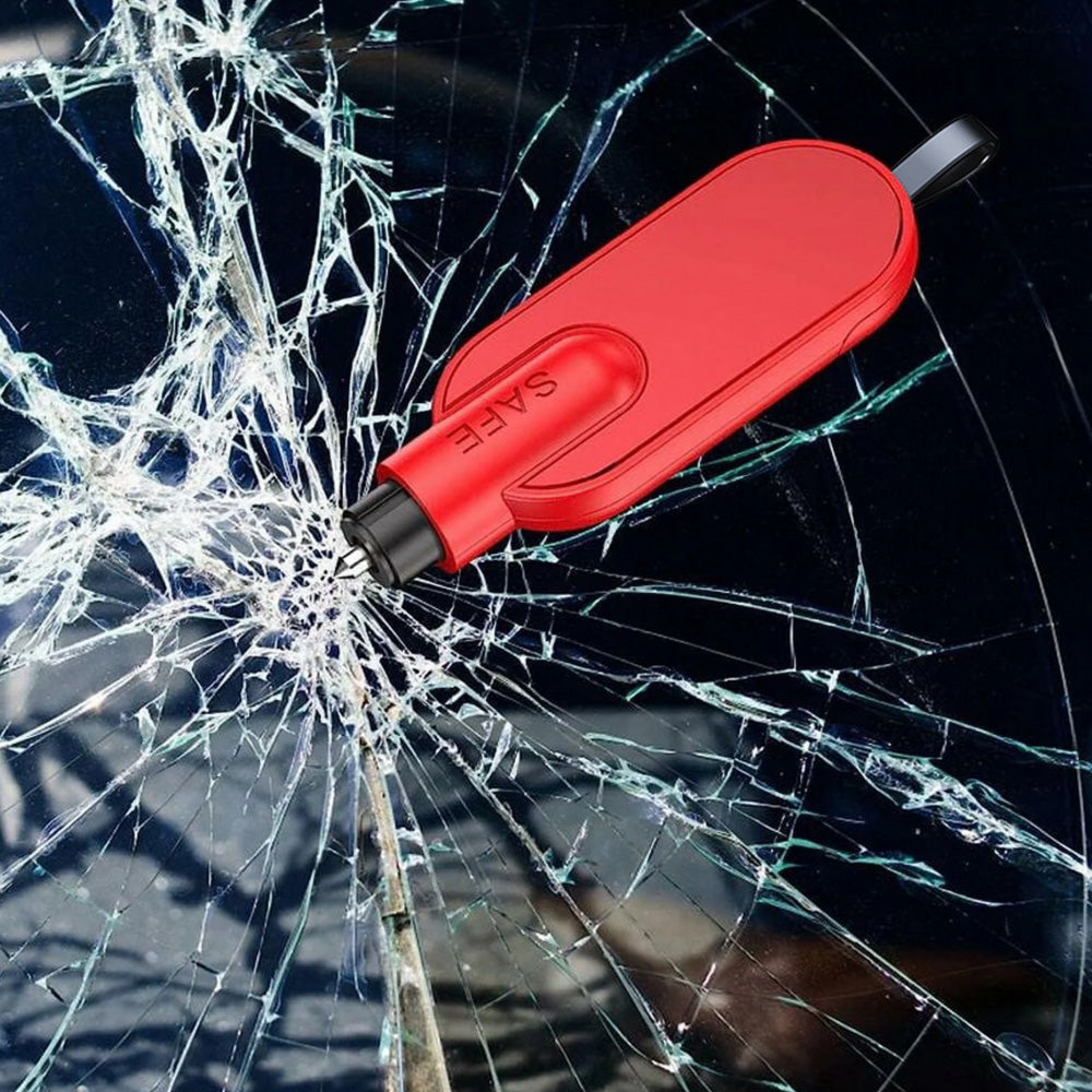 2 in 1 Car Emergency Escape Tool Glass Breaker Safety Hammer belt Cutter