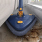 360 Degree Rotatable Triangle Cleaning Mop with 3 Cleaning Pads