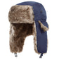 Winter Trapper Hat Warm Faux Fur Trooper Russian Bomber Eskimo Pilot