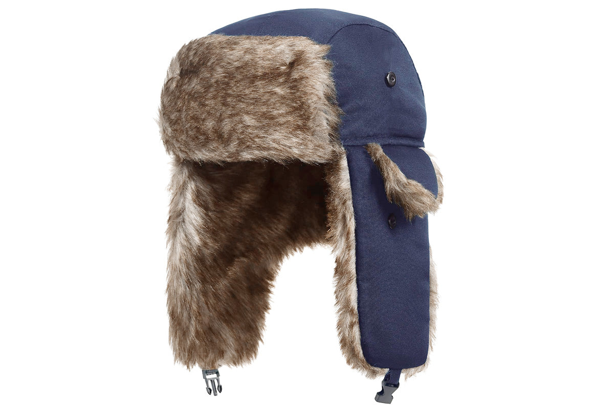 Winter Trapper Hat Warm Faux Fur Trooper Russian Bomber Eskimo Pilot