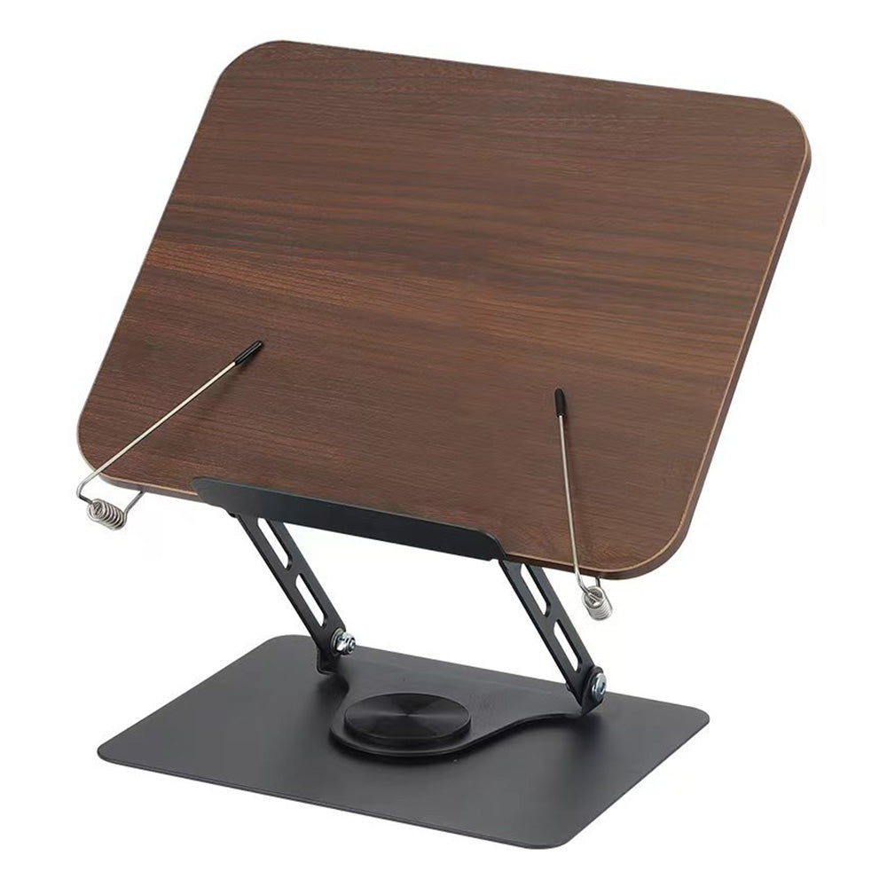 Adjustable Book Holder Stand with 360 Degree Rotating Bases for Reading