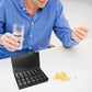 7-Day Pill Box Organizer 4 Times a Day Weekly Medication Dispenser