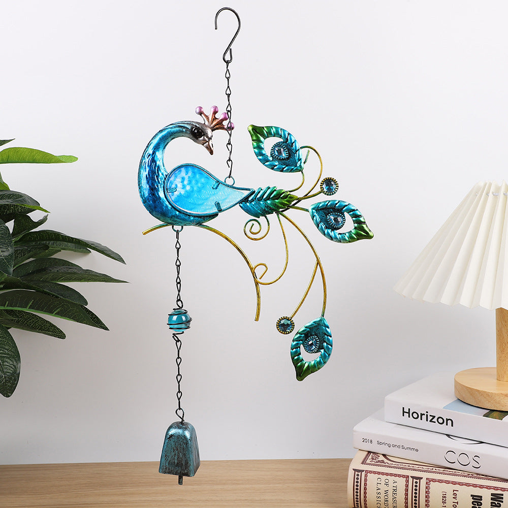 Metal Phoenix Bird Hanging Wind Chimes