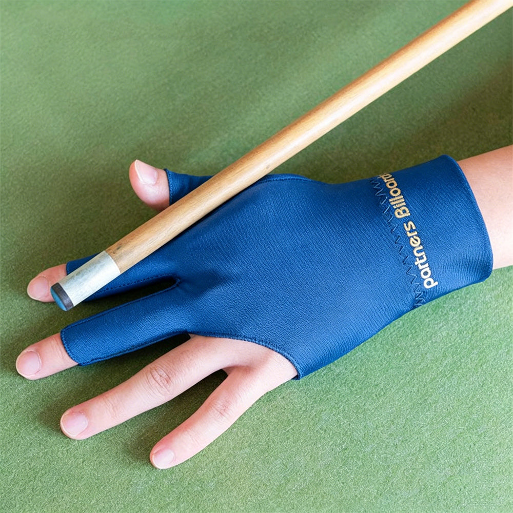 1 Pair Three Finger Billiards Gloves For Left Hand Pool And Snooker