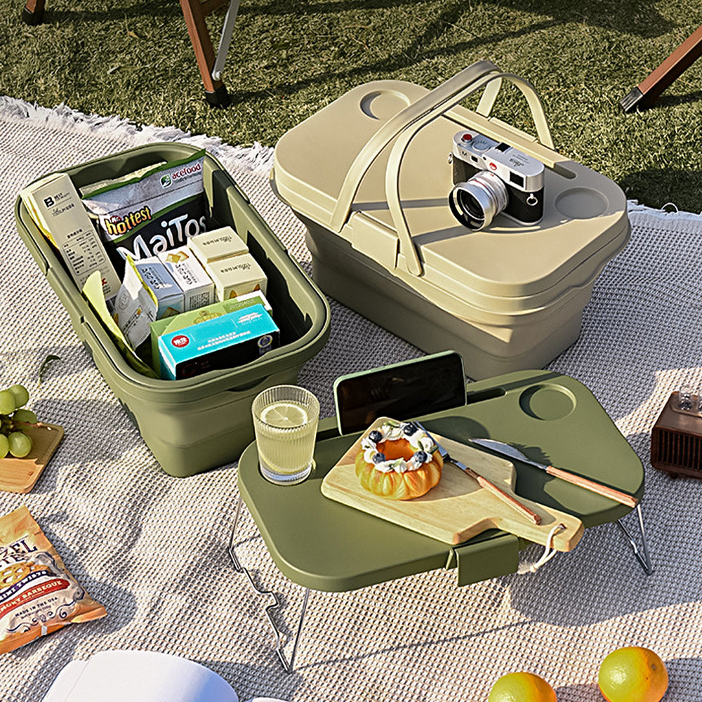 Foldable Picnic Basket