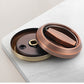 Hidden Door Lock Invisible Latch Double Sided Privacy Lock for Bedroom Bathroom Stainless Steel
