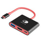 3in1 Dock for Nintendo Switch  4K HDMI Docking Station USB 3.0 100W Travel Adapter