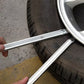 Double Head Heavy Duty Steel Tyre Lever Tool with Curved and Straight Ends