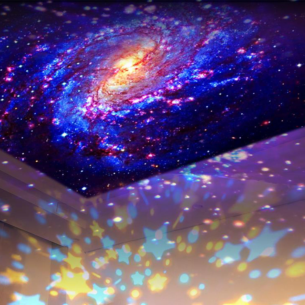 Galaxy Starry Projector Night Light with 13 Interchangeable Discs