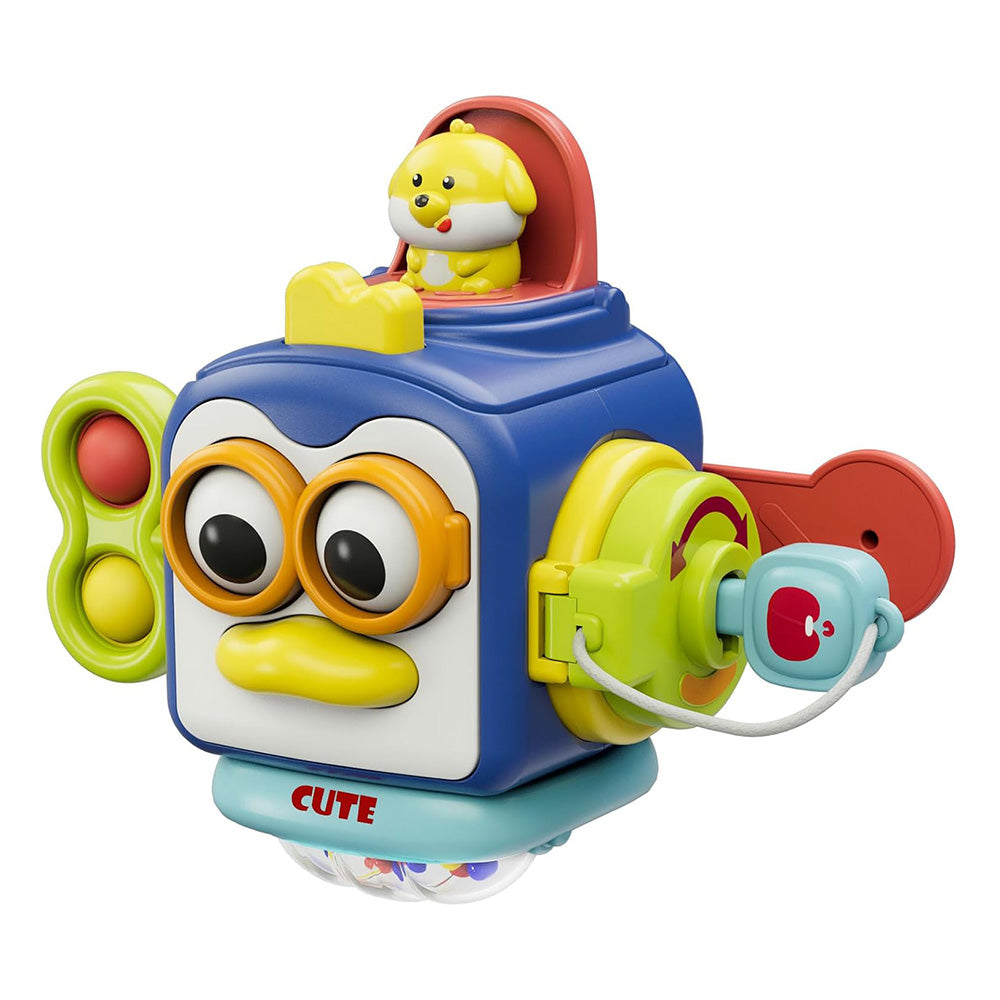 Cute Penguin Activity Cube Montessori Toy Educational Toy