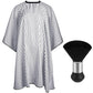 Hair Cutting Cape Set Barber Cape with Neck Duster Brush for Men Women Salon Supplies