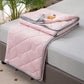 Summer Cooling Blanket Lightweight Soft Cooling Comforter Quilt Throw for Hot Sleepers