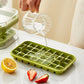 Ice Cube Tray with Lid and Bin for Freezer 64Pcs Ice Cube Mold