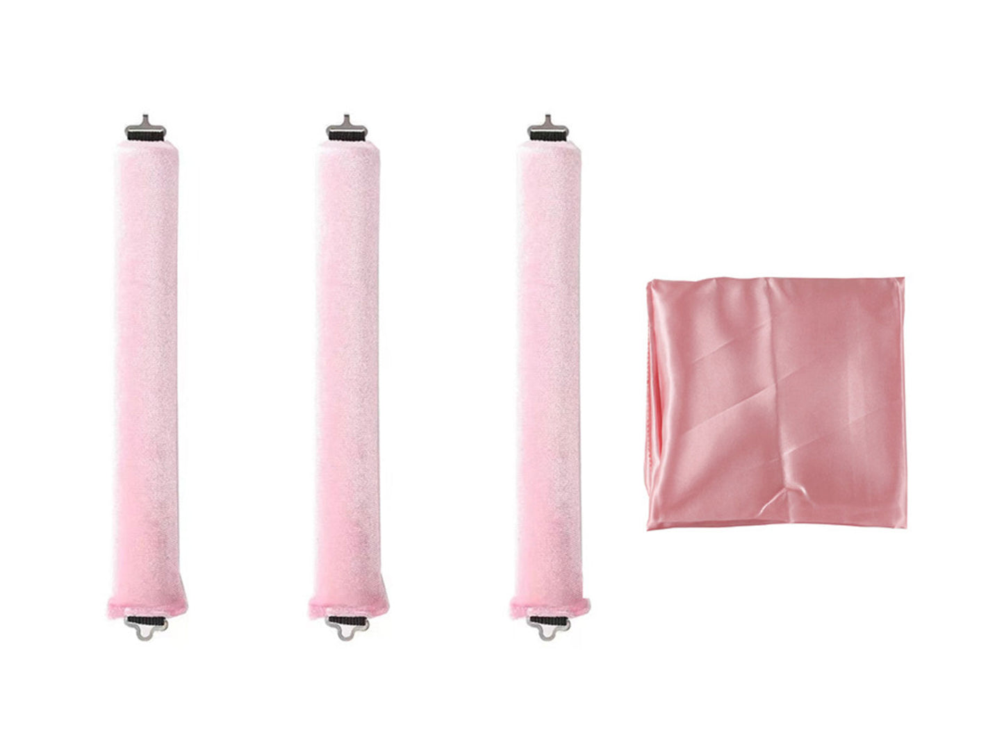 3Pcs Heatless Curling Rod Headband No Heat Wave Hair Curlers Sleep Overnight Set