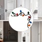 Christmas Door Topper Holiday Decoration Wooden Corner Door Frame Xmas Decoration