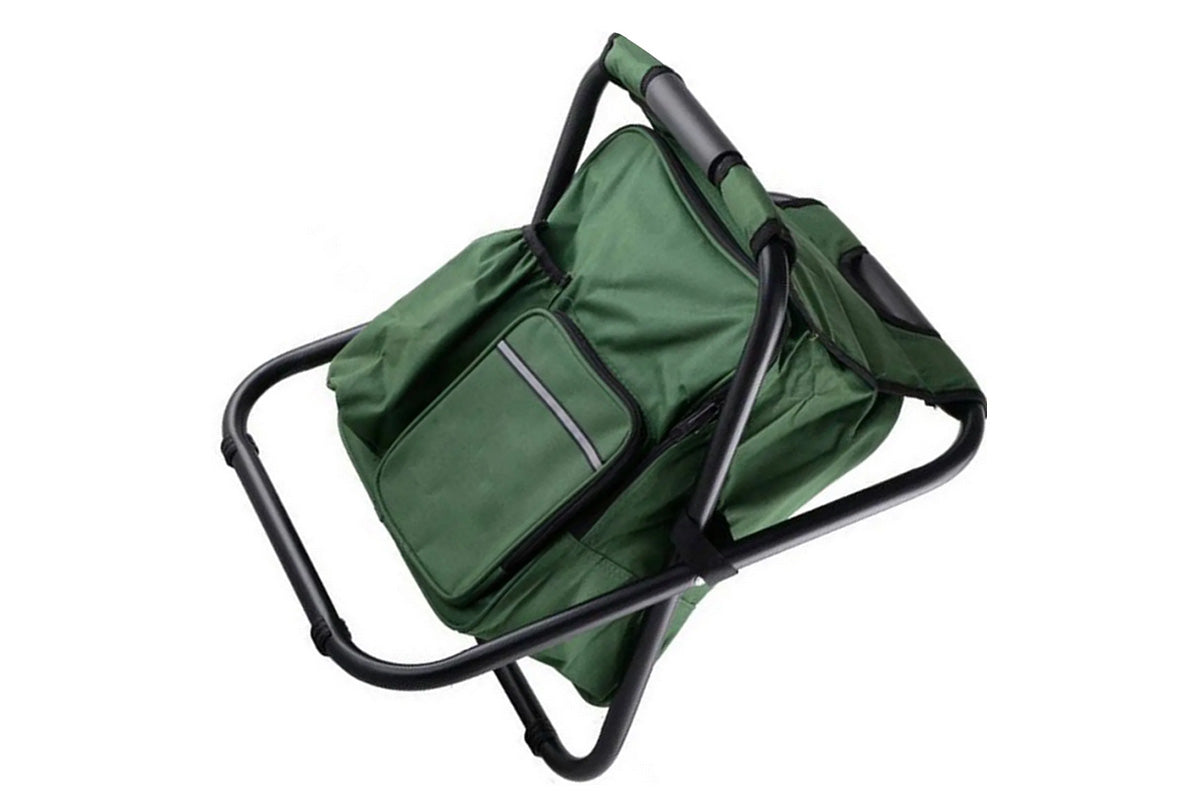 Portable Cooler Stool Multi-Function Folding Fishing Chair