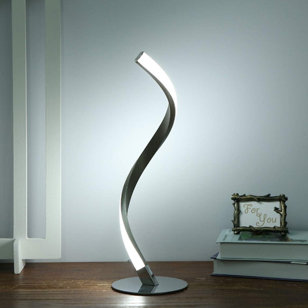 2Pcs LED Spiral Desk Lamp