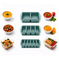 3 Pack Silicone Freezer Trays with Lids for Soup Sauce Meal Prep Storage