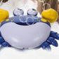 Crab Bubble Machine Bath Toy with Music for Little Ones Bath Time Fun