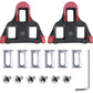Road Bike Cleat Set SPD Compatible Cycling Pedal Clips for Road Shoes