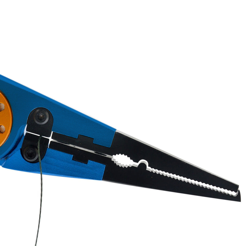 Aluminum Fishing Pliers Fishing Multitool Hook Remover Braided Fishing Line Cutting and Split Ring