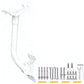 Adjustable Wall and Roof Mount Kit Compatible with Starlink Standard 4 and 4X Gen 3 and V3