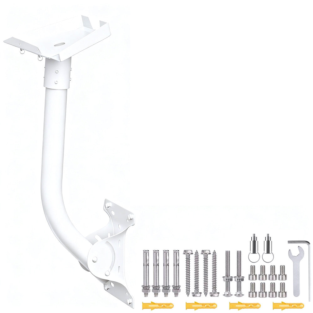 Adjustable Wall and Roof Mount Kit Compatible with Starlink Standard 4 and 4X Gen 3 and V3