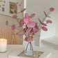 Realistic Artificial Eucalyptus Plant 3-Branch Faux Water Decorative Leaves