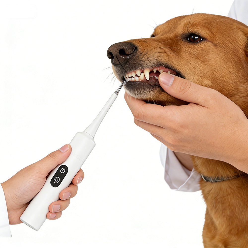 Ultrasonic Dog Tooth Cleaner Kit for Pet Teeth and Gum Care