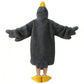 Cartoon Goose Hoodie Blanket Oversized Fleece Onesie for Sleep Lounging and Party-Style 2