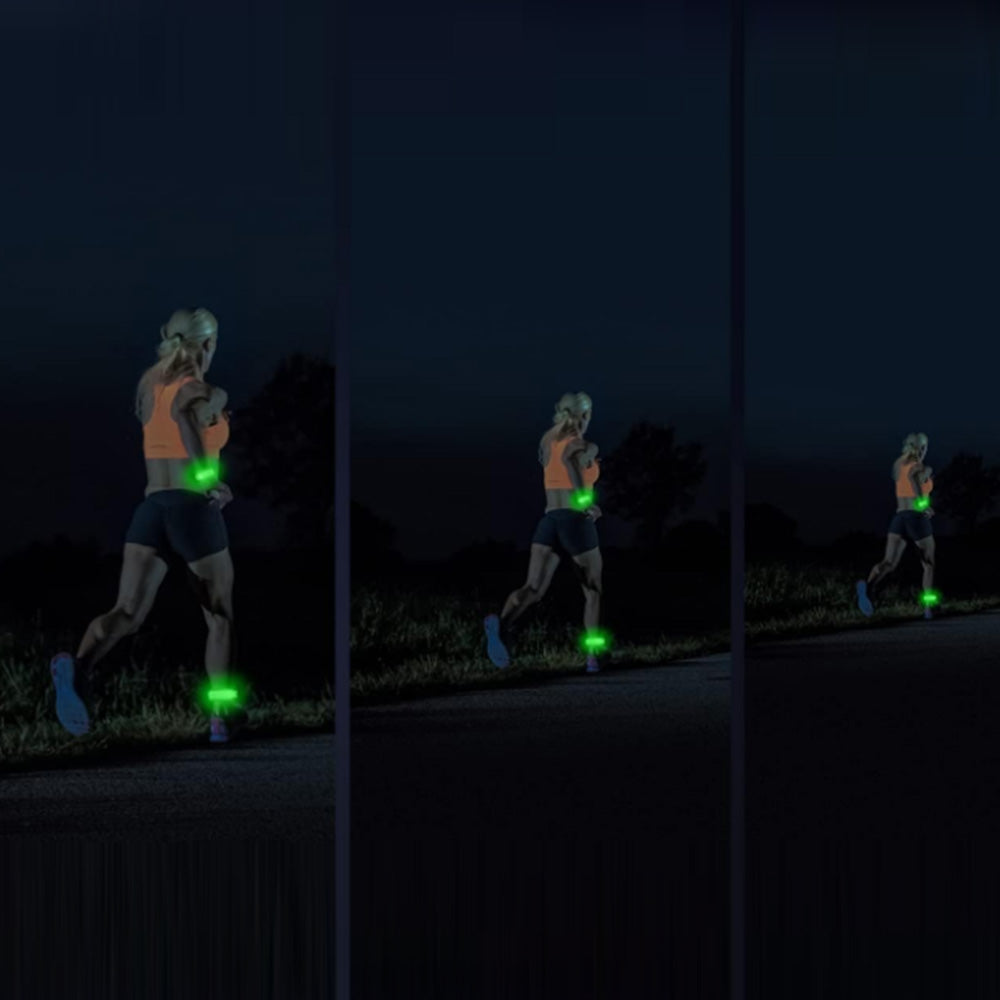 LED Slap Wristband Night Running Security Glowing Bracelet Luminous Armband Strap