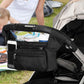 Universal Stroller Organizer with Cup Holder and Shoulder Strap