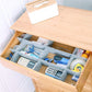 24Pcs Adjustable Drawer Divider DIY Storage Organiser for Cabinets