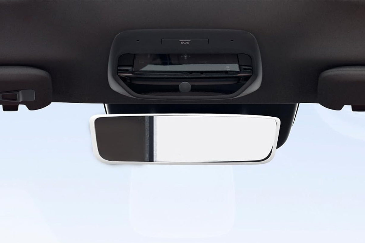 2PCS Car Rear View Mirror Protector Frame Silicone Auto Rearview Edge Protection Cover For Model 3 Model Y