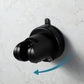 Adjustable Vacuum Suction Shower Head Holder with No Drill Mount