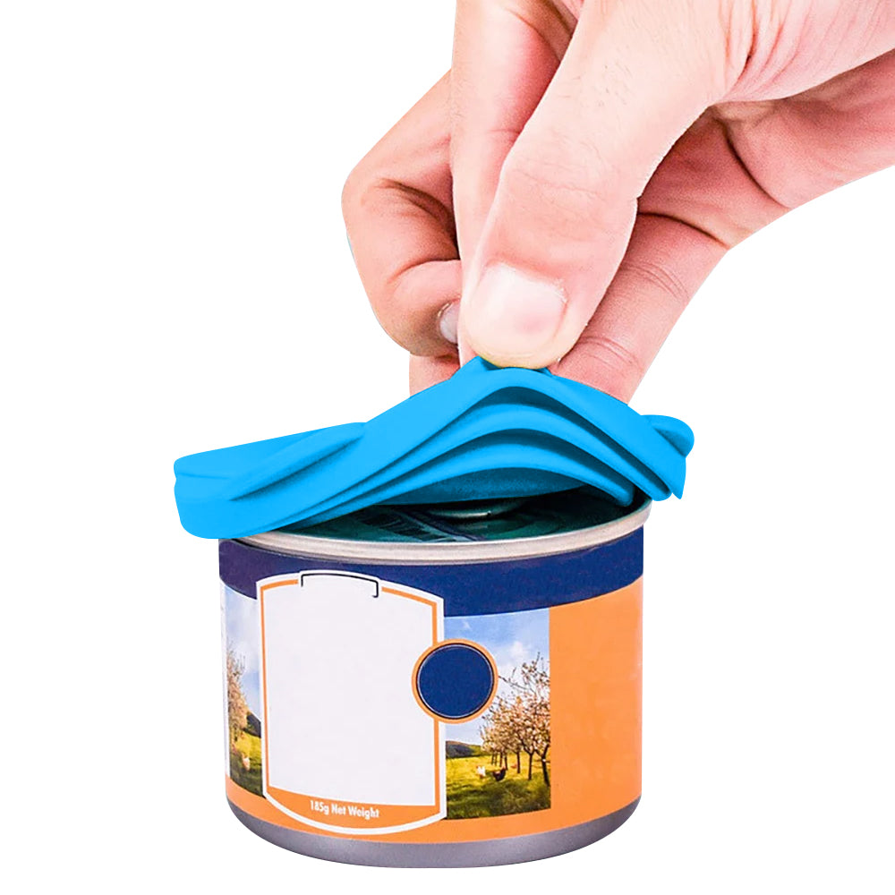 Silicone Dog Lick Mat with Spoon and Can Lid