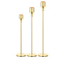 3Pcs Taper Candle Holder Table Decorative Candlestick Holder for Wedding Dinning